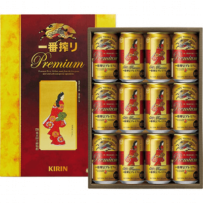 東京国立博物館 限定ギフト〈キリン〉「見返り美人図」一番搾りプレミアム